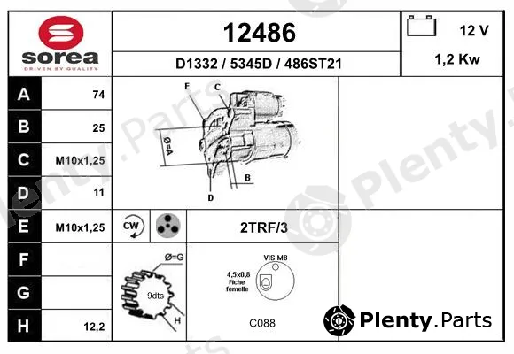 EAI 12486 — Starter