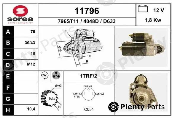 EAI 11796 — Starter