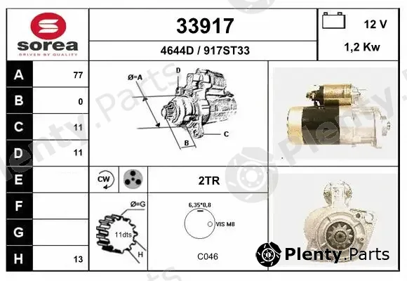 EAI 33917 — Starter