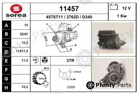 EAI 11457 — Starter