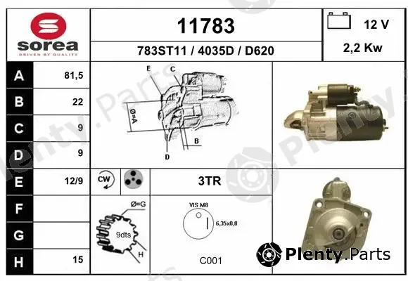 EAI 11783 — Starter