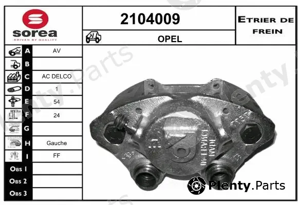 EAI 2104009 — Brake Caliper