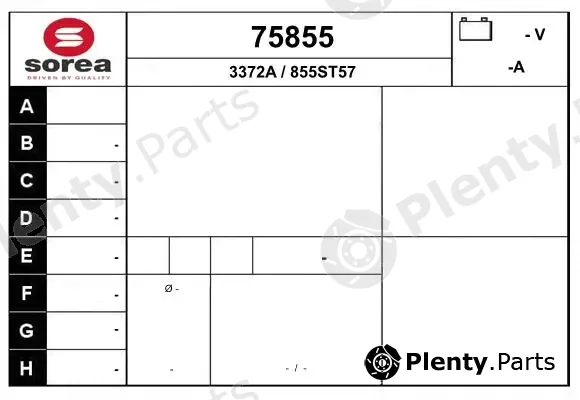 EAI 75855 — Alternator
