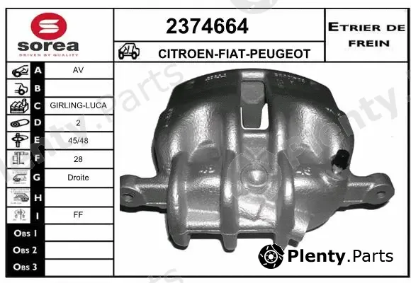 EAI 2374664 — Brake Caliper