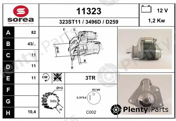 EAI 11323 — Starter