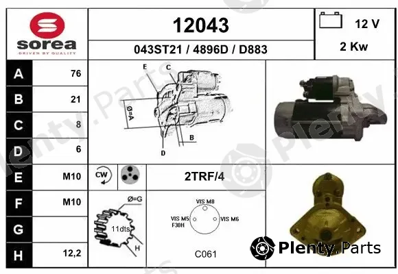 EAI 12043 — Starter