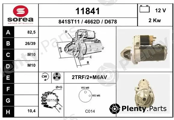 EAI 11841 — Starter