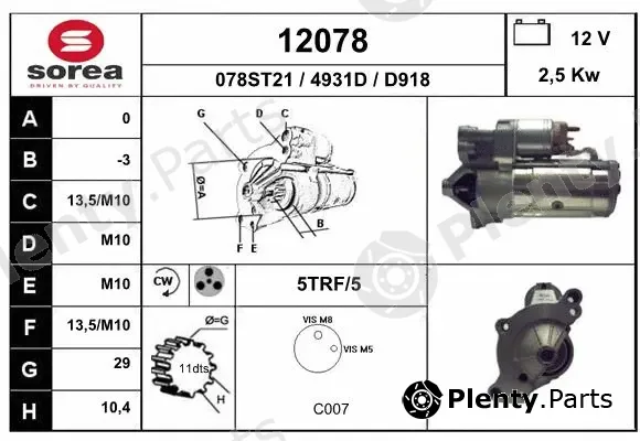 EAI 12078 — Starter