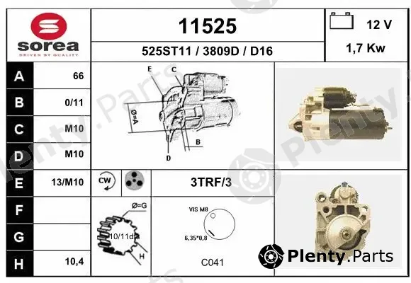 EAI 11525 — Starter