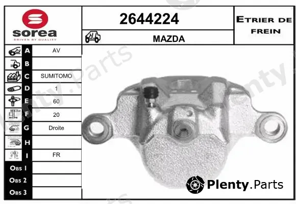 EAI 2644224 — Brake Caliper
