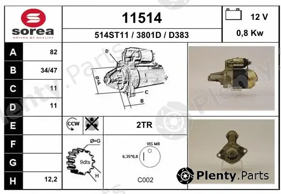 EAI 11514 — Starter