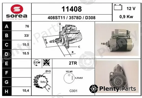 EAI 11408 — Starter
