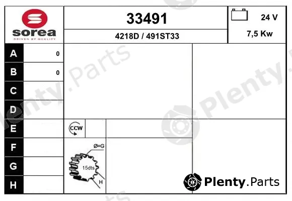 EAI 33491 — Starter