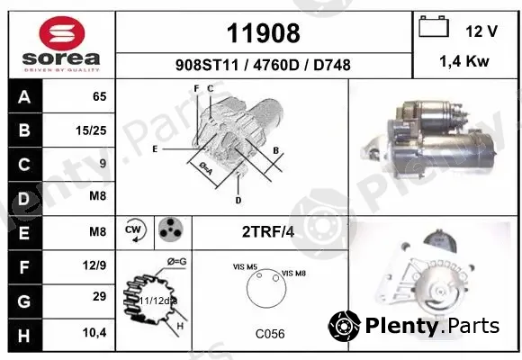 EAI 11908 — Starter