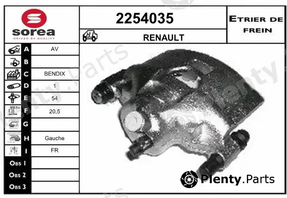 EAI 2254035 — Brake Caliper