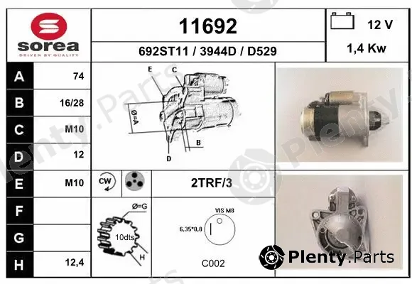 EAI 11692 — Starter