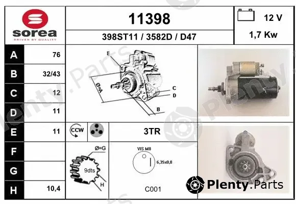EAI 11398 — Starter