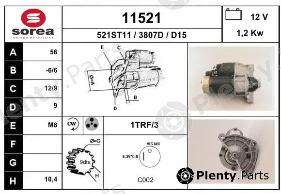 EAI 11521 — Starter