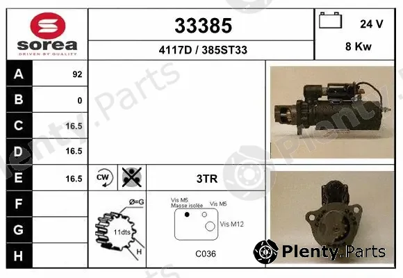 EAI 33385 — Starter