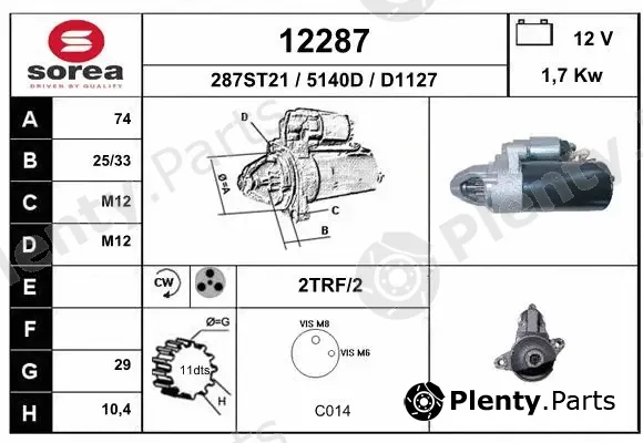 EAI 12287 — Starter