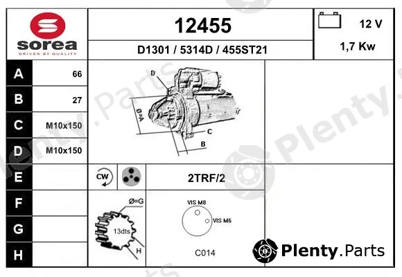 EAI 12455 — Starter