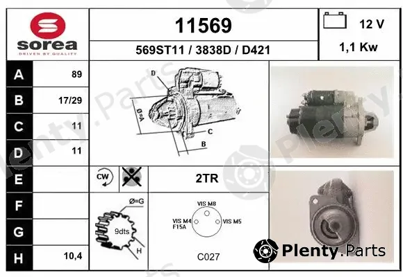 EAI 11569 — Starter