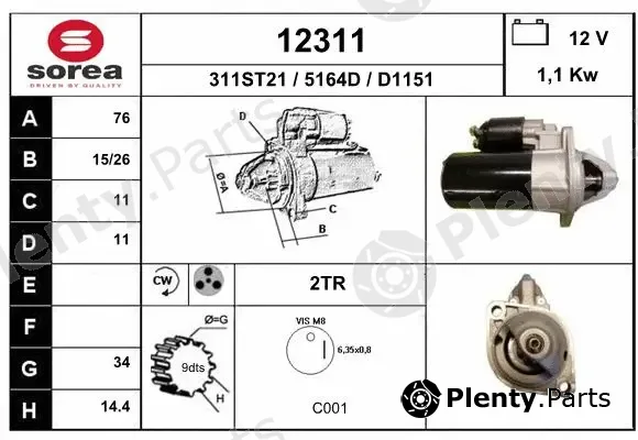 EAI 12311 — Starter