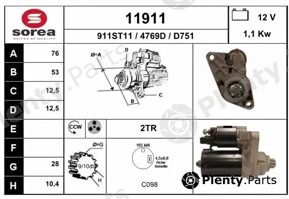 EAI 11911 — Starter