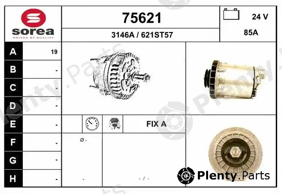 EAI 75621 — Alternator