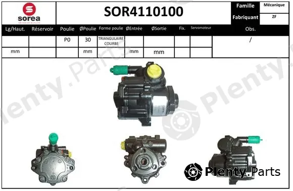 EAI SOR4110100 — Hydraulic Pump, steering
