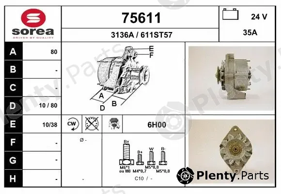 EAI 75611 — Alternator