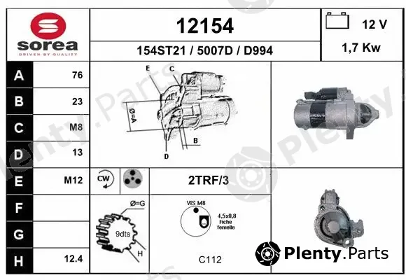 EAI 12154 — Starter