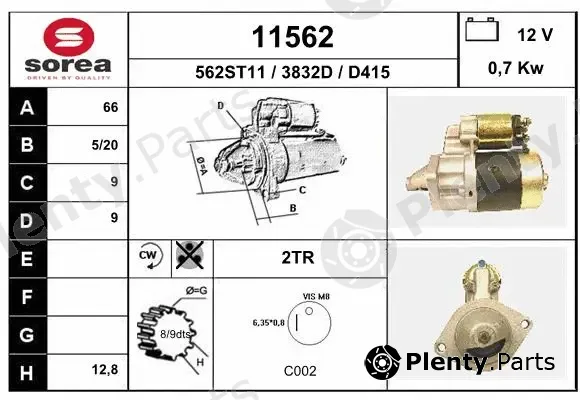 EAI 11562 — Starter