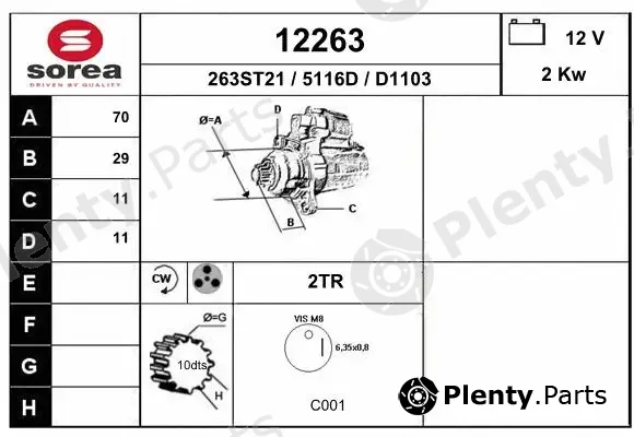 EAI 12263 — Starter