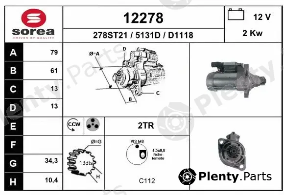 EAI 12278 — Starter