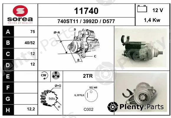 EAI 11740 — Starter