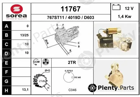 EAI 11767 — Starter