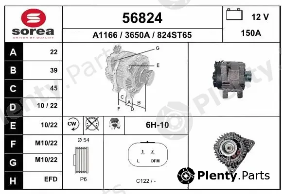 EAI 56824 — Alternator