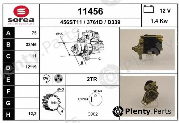 EAI 11456 — Starter