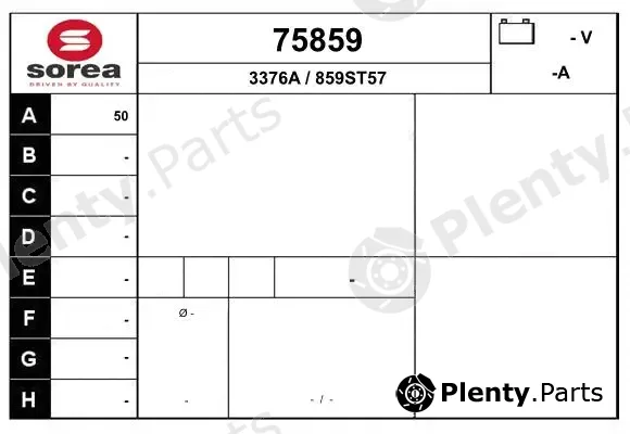 EAI 75859 — Alternator