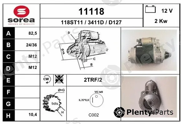 EAI 11118 — Starter