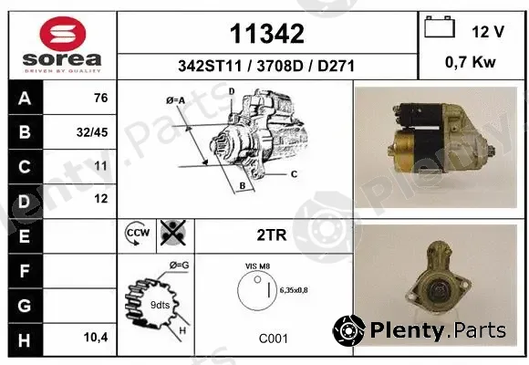 EAI 11342 — Starter