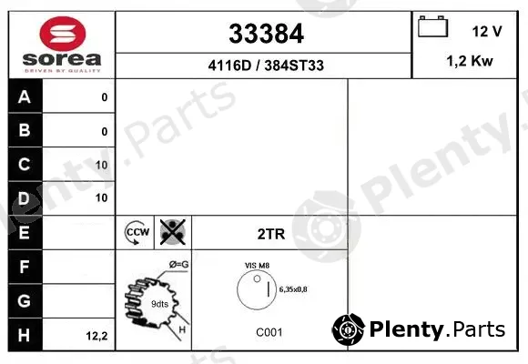 EAI 33384 — Starter