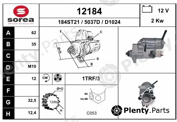 EAI 12184 — Starter