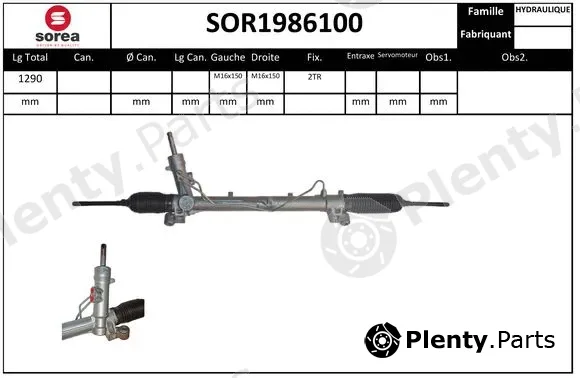 EAI SOR1986100 — Steering Gear