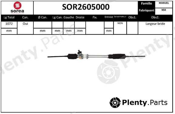 EAI SOR2605000 — Steering Gear