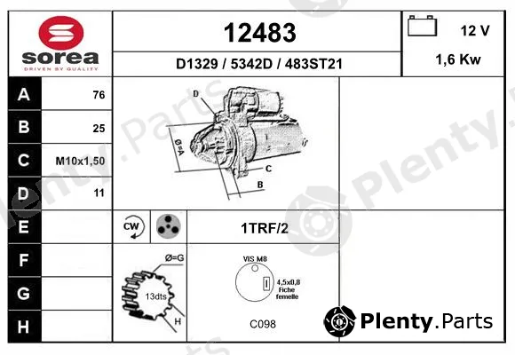 EAI 12483 — Starter