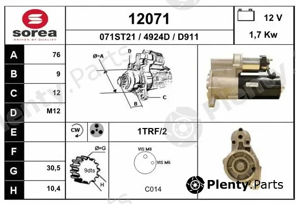 EAI 12071 — Starter