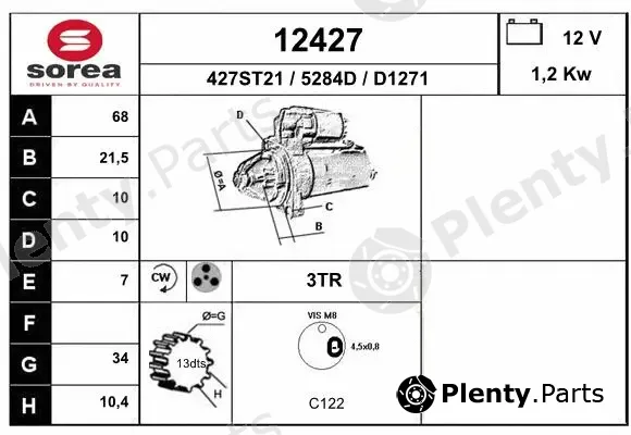 EAI 12427 — Starter