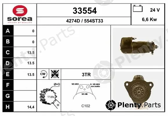 EAI 33554 — Starter